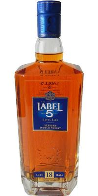 Label 5 18yo Extra Rare Oak Casks 40% 700ml