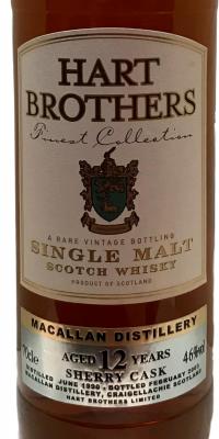 Macallan 1990 HB Finest Collection Sherry Cask 46% 700ml