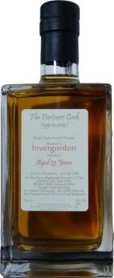 Invergordon 1991 WhB Ex-Bourbon Hogshead 77741 The Partners Cask 56.1% 700ml