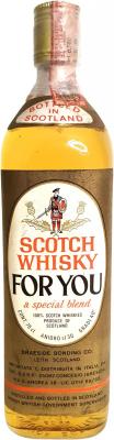 Scotch Whisky For You BBC Importata e distribuita da Soc. D.A.R.P. 25062 Concesio Brescia 40% 750ml