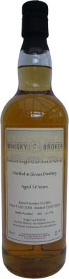 Girvan 2006 WhB Refill Bourbon Barrel #532405 59.1% 700ml