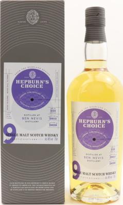 Ben Nevis 2011 HL Hepburn's Choice Bourbon Barrel 46% 700ml