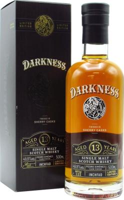 Inchfad 13yo MoM Darkness PX sherry octave finish 49.9% 500ml