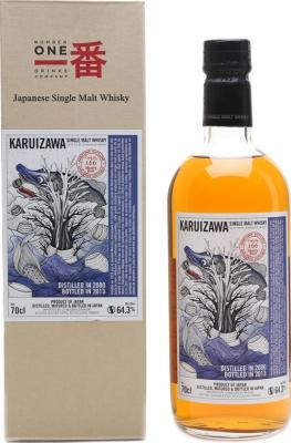 Karuizawa 2000 Sea Dragon Sherry Butt #166 LMDW 64.3% 700ml