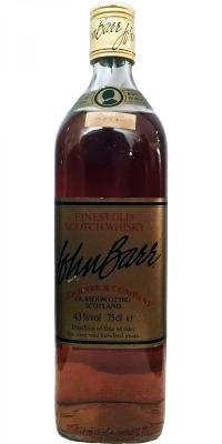 John Barr Finest Old Scotch Whisky 43% 750ml