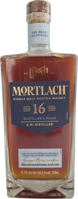 Mortlach 16yo Sherry Casks Diageo Canada Inc 43.4% 750ml