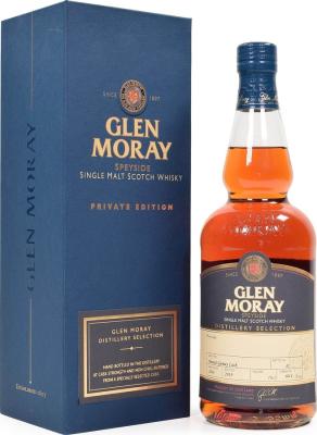 Glen Moray 2014 Hand Bottled at the Distillery Peated Gamay Cask Redwine #1194 60.4% 700ml