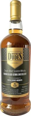Blair Athol 2008 WDS Whiskydudes Members Club 55.9% 700ml