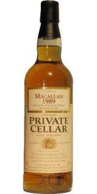 Macallan 1989 PC Cask Selection Bourbon 43% 700ml