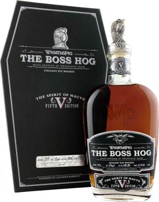 WhistlePig The Boss Hog 5th Edition Calvados Barrel Finish #74 58.8% 750ml