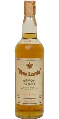 Five Lords 5yo Blended Scotch Whisky 40% 700ml
