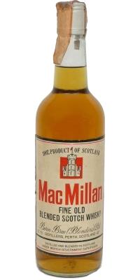 MacMillan Fine Old Blended Scotch Whisky Oak Casks Ghirlanda S.p.A. Milano 43% 750ml