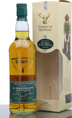 St. Magdalene 1975 GM Reserve Bourbon Cask #20 49% 700ml