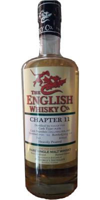 The English Whisky 2011 Chapter 11 Heavily Peated ASB 082, 083, 084, 085 46% 700ml