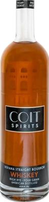 Coit Spirits Indiana Straight Bourbon Whisky 49% 750ml