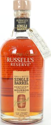 Russell's Reserve Small Batch Single Barrel Kentucky Straight Bourbon Whisky 55% 750ml