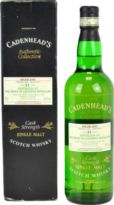 Braes of Glenlivet 1987 CA Authentic Collection Oak Cask 61.3% 700ml