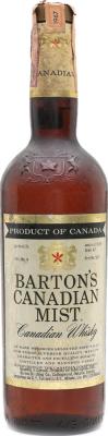 Barton's Canadian Mist Ferraretto Import 43% 750ml