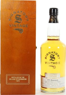 Bowmore 1972 SV Rare Reserve Oak #929 49.7% 700ml