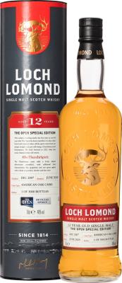 Loch Lomond 2007 The Open SE American refill oak casks 46% 700ml