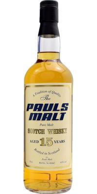 The Pauls Malt 15yo Pure Malt 43% 700ml