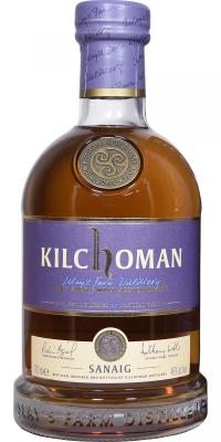 Kilchoman Sanaig Bourbon and Sherry Cask 46% 700ml