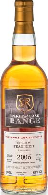 Teaninich 2006 Wx Spirit & Cask Range #5889 55% 700ml