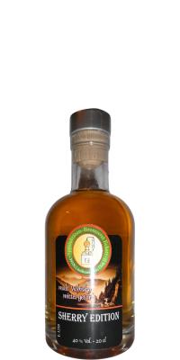 Spezialitatenbrauerei Eckart Malt Whisky mittel getorft Sherry Edition Sherry Cask 40% 200ml