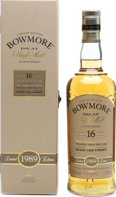 Bowmore 1989 Bourbon Matured Limited 1989 Edition 51.8% 700ml