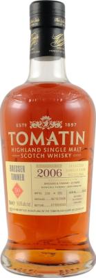 Tomatin 2006 French Oak Bresser & Timmer 30yo 55.5% 700ml