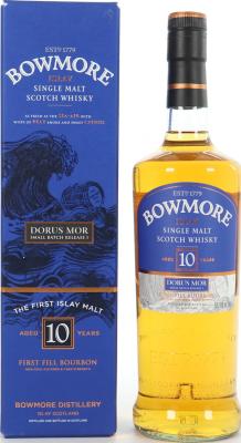 Bowmore 10yo Dorus Mor Small Batch Release I 1st Fill Bourbon Casks USA Exclusive 55.1% 750ml