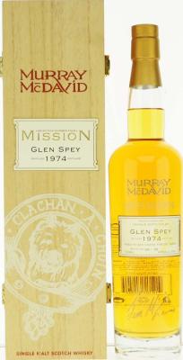 Glen Spey 1974 MM Mission Selection Number Four Oak Casks 46% 700ml