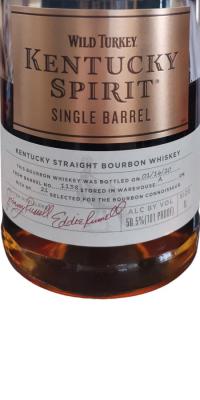 Wild Turkey Kentucky Spirit Single Barrel American Oak 50.5% 1000ml