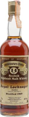 Royal Lochnagar 1969 GM Connoisseurs Choice 40% 750ml