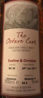 Glenglassaugh 2011 The Octave Cask Octave SC 30 Widmer's 54.5% 700ml