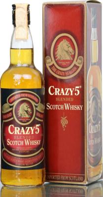 Crazy 5 Blended Scotch Whisky 40% 700ml
