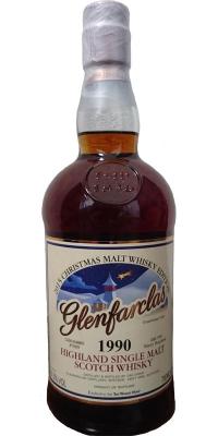 Glenfarclas 1990 Christmas Malt Whisky Edition Sherry Hogshead #7089 51.5% 700ml