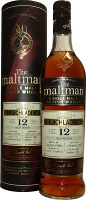 Bruichladdich 2009 MBl The Maltman Series Rivesaltes Hogshead Cask No.3647 12yo 51.4% 700ml