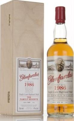 Glenfarclas 1986 Family Reserve #1 Sherry cask #2919 49% 700ml