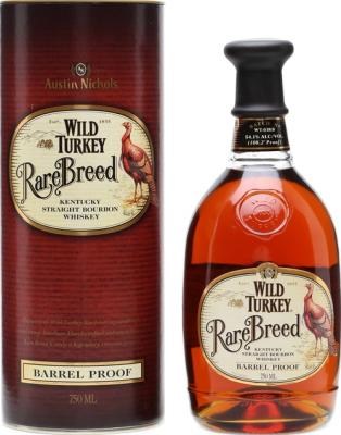 Wild Turkey Rare Breed Barrel Proof New Charred White Oak Barrels Batch WT-03RB 54.1% 750ml