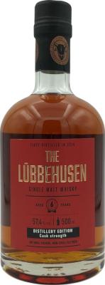 The Lubbehusen 6yo Distillery Edition Cask Strength Ex-Bourbon & Ex-Red Wine 57.4% 500ml