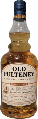 Old Pulteney 2004 American Oak Ex-Bourbon #198 BC Liquor Store 50.2% 750ml