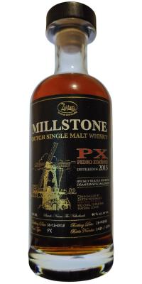 Millstone 2015 First Fill PX Butt Mitra Drankenspeciaalzaken 46% 700ml