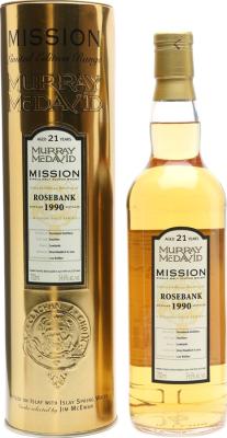 Rosebank 1990 MM Mission Gold Series Bourbon 54.6% 700ml