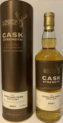 Highland Park 2001 GM Cask Strength 1st Fill Bourbon Barrel #2998 57.7% 700ml