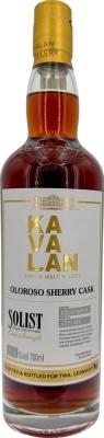 Kavalan Solist Oloroso Sherry Cask Oloroso Sherry The Whisky Agency 57.1% 700ml