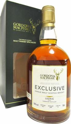 Ledaig 2000 GM Exclusive Refill Sherry Hogshead #61 G&M Shop Elgin 50% 700ml