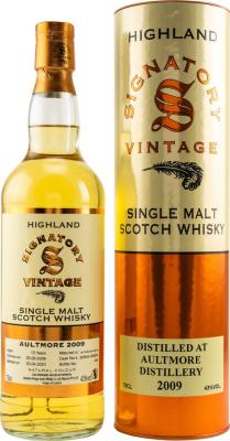 Aultmore 2009 SV Vintage Collection First Fill Bourbon Barrel 305642 + 305643 43% 700ml