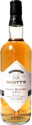 Glenrothes 1973 Sc Oakwood Casks 51% 750ml