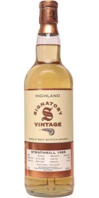 Strathmill 1988 SV Vintage Collection #3535 43% 700ml